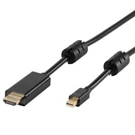 Značkový Thunderbolt2 Mini Display Port - HDMI kábel 1,8m kvalita Vivanco Značkový Thunderbolt2 Mini Display Port - HDMI kábel 1,8m kvalita Vivanco
