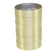 25 mm saténová stuha 6ks Veľkoobchod 8004 ECRU 25 mm saténová stuha 6ks Veľkoobchod 8004 ECRU