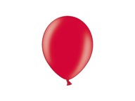 METALICKÉ balóniky 100 ks ČERVENÉ gumené balóny