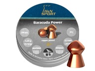 H&N Baracuda Power 5,5mm pelety 200 ks H&N Baracuda Power 5,5mm pelety 200 ks