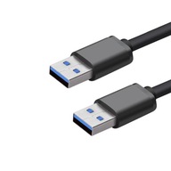 Kábel USB 3.0 AM-AM 3M samec - samec Kábel USB 3.0 AM-AM 3M samec - samec