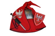 Rytiersky kostým brnenie plášť meč štít HIT Rytiersky kostým brnenie plášť meč štít HIT