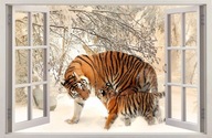 NÁLEPY NA STENU Okenné TIGROV tiger 43 100x65cm NÁLEPY NA STENU Okenné TIGROV tiger 43 100x65cm