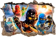 NÁLEPKY NA STENU Diera LEGO NINJAGO 80 115x75cm NÁLEPKY NA STENU Diera LEGO NINJAGO 80 115x75cm