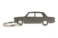Krúžok na kľúče Fiat 125p z nehrdzavejúcej ocele Krúžok na kľúče Fiat 125p z nehrdzavejúcej ocele
