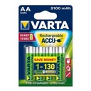 4 x batéria VARTA AA R6 2100 mAh R2U