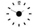 Nástenné hodiny ModernClock - PUNKT 3D DIY 50 CM