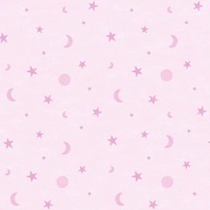 Tapeta s hviezdičkami Tiny Tots G45136 ružové hviezdičky