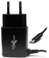 Extrémna nástenná nabíjačka USB-C Type-C 3.1A, čierna