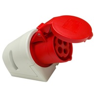 Pevná zásuvka 4P 32A 400V IP44 PCE Pevná zásuvka 4P 32A 400V IP44 PCE
