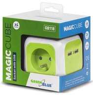 PREdlžovací prúžok Magic Cube 4xUSB BYDGOSZCZ