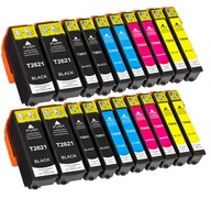 20x atrament pre Epson T2621 XP610 XP615 XP700 XP800 XL 20x atrament pre Epson T2621 XP610 XP615 XP700 XP800 XL