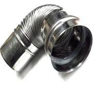 Koleno komínovej vložky 60 90° TURBO kyslé s tesnením 60mm 935 Koleno komínovej vložky 60 90° TURBO kyslé s tesnením 60mm 935
