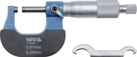 EXTERNÝ NONIUS MIKROMETRE 0-25mm YATO EXTERNÝ NONIUS MIKROMETRE 0-25mm YATO