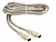 FireWire kábel IEEE1394 6/6 2,0m. Zlaté HQ THOMSON