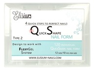 Elisium Quick Shape Nail Form Type2 formy