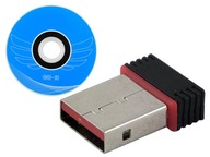SIEŤOVÁ KARTA WIFI USB 802.11 / n + CD 150 Mb vysoká PL
