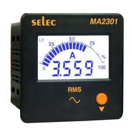 Digitálny ampérmeter MA 2301 (72x72mm) Selek