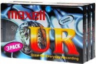 Maxell UR 90 kazetová páska 5 ks