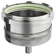 Turbokondenzátor, jednoplášťový, kyselinovzdorný komín FI60 Turbokondenzátor, jednoplášťový, kyselinovzdorný komín FI60