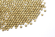 DETAIL ZIRKÓN THERMO 4 mm zlatý hematit 150 kusov