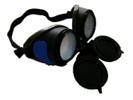 Zváračské okuliare pripevnené k okuliarom OS-10