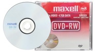 MAXELL DVD-RW 4,7 GB x2 prepisovateľné CB 10 ks