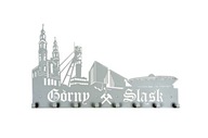 Nástenný vešiak s kľúčmi Horné Sliezsko, 4 farby Nástenný vešiak s kľúčmi Horné Sliezsko, 4 farby