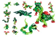 3D DRAČÍ STAVEBNÉ PENOVÉ BLOKY ako darček 3D DRAČÍ STAVEBNÉ PENOVÉ BLOKY ako darček