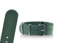 NATO G10 NYLONOVÝ REMÍN NA HODINKY 18 MM ZELENÝ NATO G10 NYLONOVÝ REMÍN NA HODINKY 18 MM ZELENÝ