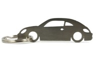 Prívesok na kľúče z nehrdzavejúcej ocele. VW Beetle New Beetle Prívesok na kľúče z nehrdzavejúcej ocele. VW Beetle New Beetle