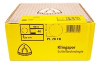 KLINGSPOR Brúsny kotúč PL28CK 125mm gr.40/50x KLINGSPOR Brúsny kotúč PL28CK 125mm gr.40/50x