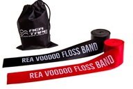 Súprava PÁSKY FLOSS BAND REA, ČIERNA A ČERVENÁ Súprava PÁSKY FLOSS BAND REA, ČIERNA A ČERVENÁ