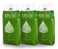 FÍNSKY XYLITOL 3KG XYLITOL ČISTÝ BREZOVÝ CUKOR