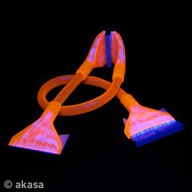 ATA kábel 60cm oranžový s UV svetlom