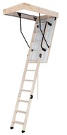 Podkrovné schody s madlom a nohami 120x60 biele Podkrovné schody s madlom a nohami 120x60 biele