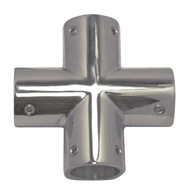KRÍŽOVÝ 25 MM NEREZOVÝ BIMINI KONEKTOR KRÍŽOVÝ 25 MM NEREZOVÝ BIMINI KONEKTOR