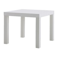IKEA TABLE LACK - BIELY príručný stolík konferenčný stolík