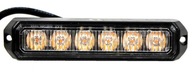 VÝSTRAŽNÉ SVETLO 6 LED STROBOSKOP 12/24V CE VÝSTRAŽNÉ SVETLO 6 LED STROBOSKOP 12/24V CE