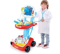LEKÁRSKA SÚPRAVA DETSKÝ KOČÍK UČÍ EKG LEKÁRSKA SÚPRAVA DETSKÝ KOČÍK UČÍ EKG