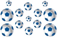 Samolepky na stenu FUTBALOVÉ loptičky + DARČEKY ZADARMO Samolepky na stenu FUTBALOVÉ loptičky + DARČEKY ZADARMO