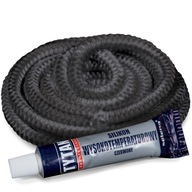 Súprava na opravu krbu, lepiace lano, 7,5 mm silikón Súprava na opravu krbu, lepiace lano, 7,5 mm silikón