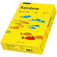 Farebný papier Rainbow A4 160g tmavožltý R18 Farebný papier Rainbow A4 160g tmavožltý R18