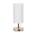 Stolná nočná lampa s dvomi USB E27 Aigostar 40W