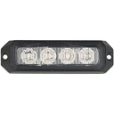 Výstražná STROBOSKOPOVÁ LAMPA 4 BLESK Kamar 12/24V