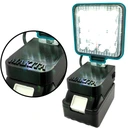 HALOGÉNOVÁ PRACOVNÁ LAMPA PRE MAKITA 18V 48W GRAVÍR