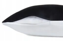 Hodvábna obliečka na vankúš 50x60 s bambusom Black KLARA