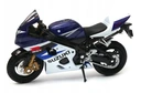 SUZUKI GSX-R750 kovový motorový motocykel Welly 1:18