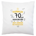 DARČEKOVÝ VANKÚŠ K 70. NARODENINÁM