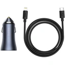 Baseus USB nabíjačka do auta + Lightning kábel